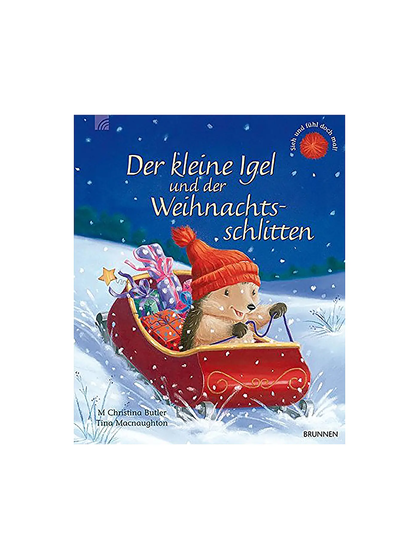 BRUNNEN VERLAG | Buch - Der kleine Igel und der Weihnachtsschlitten | 